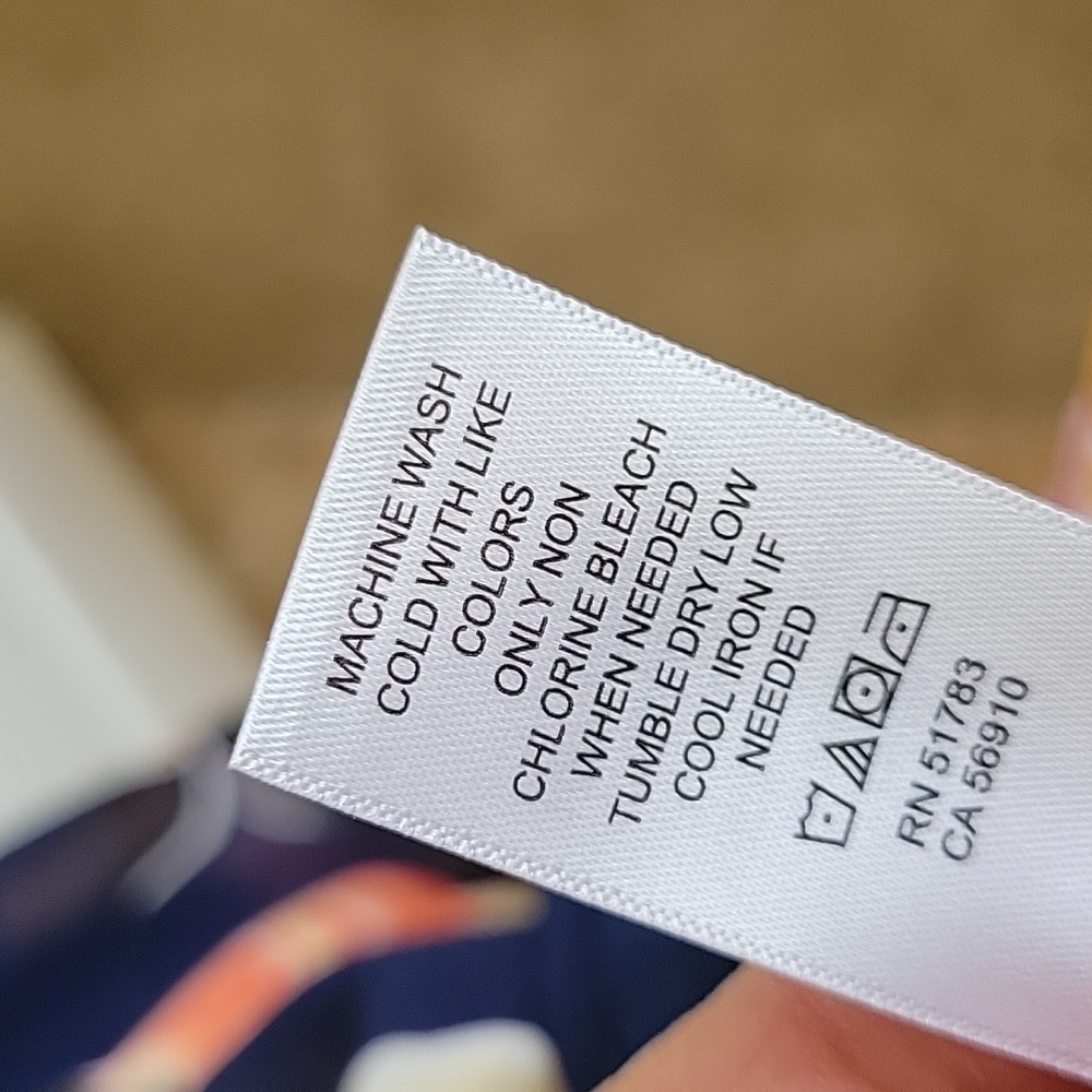 Maurices Sundress, size M - Navy With Orange, Pink, Taupe, and Olive Flowers - Picture 6 of 6